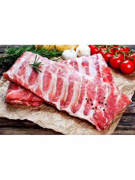Premium Pork Spare Ribs for Succulent Dining Experience - 500 gm-5