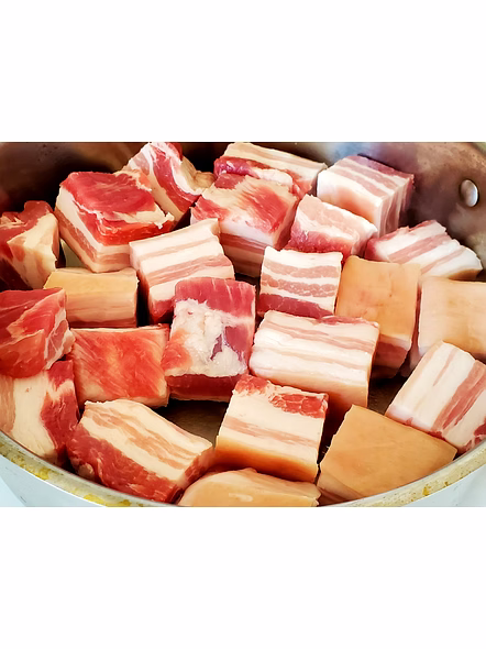 Premium Pork Belly Cubes for Exquisite Dishes - 500 gm-5
