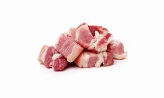 Premium Pork Boneless Cubes - Ideal for Slow Cooking and Culinary Creativity - 500 gm