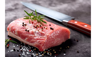 Premium Pork Shoulder Meat Cubes - Juicy & Flavorful Cut for Gourmet Delights - 500 gm