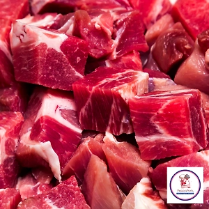 Premium Pork Belly Cubes for Exquisite Dishes - 500 gm