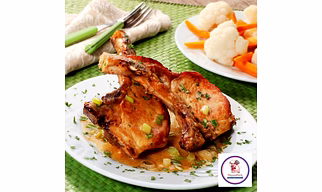Premium Pork Chops Skinless (Rind Off) 500 gm