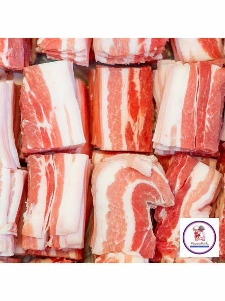 Premium Pork Curry Cut - Bone and Skin Included - 500 gm-4