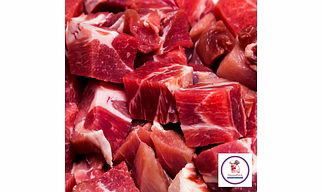 Premium Pork Curry Cut - Bone and Skin Included - 500 gm