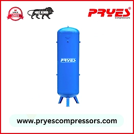 PRYES Industrial 500L Air Receiver for Compressed Air Systems