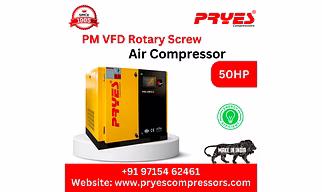 50HP PM VFD Screw Air Compressor for Industrial Applications