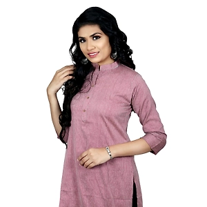 Purple Lining Kurti