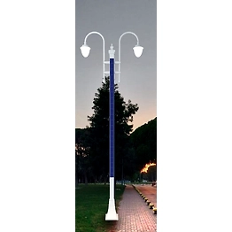 Intenics Glowrio Solar Bollard - Illuminate Your Outdoor Street Light with Eco-friendly Lighting
