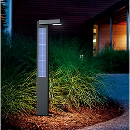 Intenics Linelit Solar Bollard Solar Outdoor Garden Light