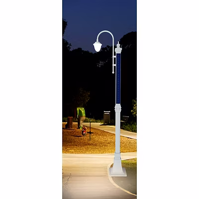 Glowrio Solar Bollard - Illuminate Your Outdoor Street Light with Eco-friendly Lighting-1