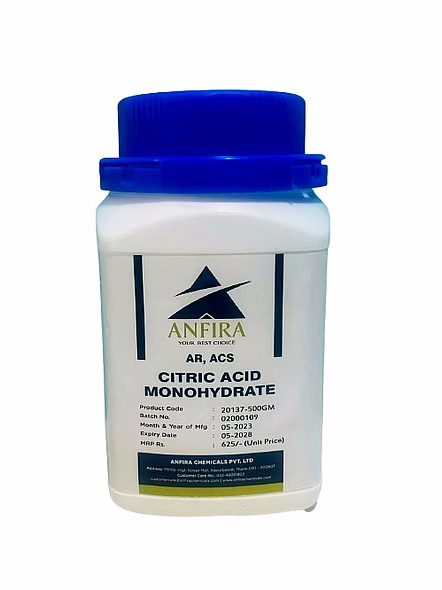 Citric Acid Monohydrate - AR, ACS - 500GM-Ch1093
