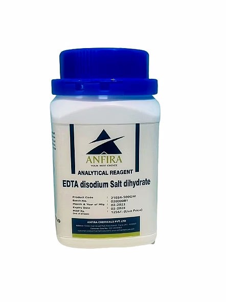 EDTA Disodium salt - AR - 500GM-Ch1140