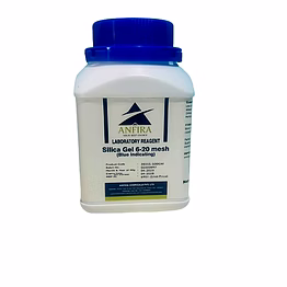anfira silica gel self indicating 6-20 mesh blue - lr - 500gm