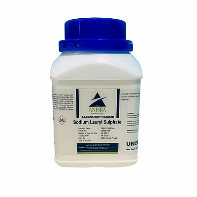 Sodium Lauryl Sulphate {Sodium Dodecyl Sulphate) 99% - AR - 500GM-Ch1322
