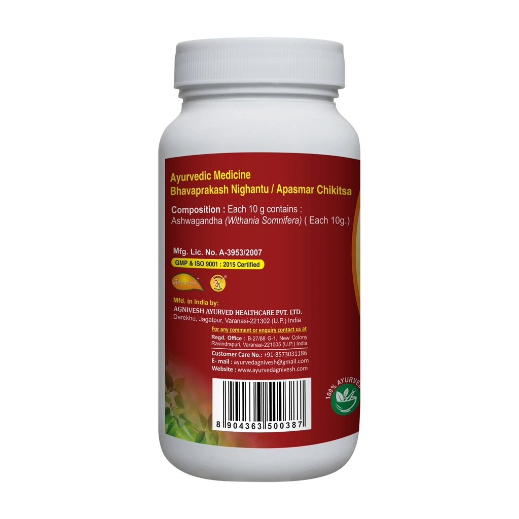 AGNIVESH ASHWAGANDHA CHURNA-100g-1