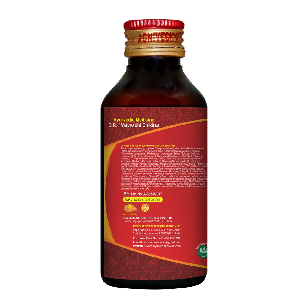 AGNIVESH MAHAMASH TAIL (NIRAMISH)-100ml-2