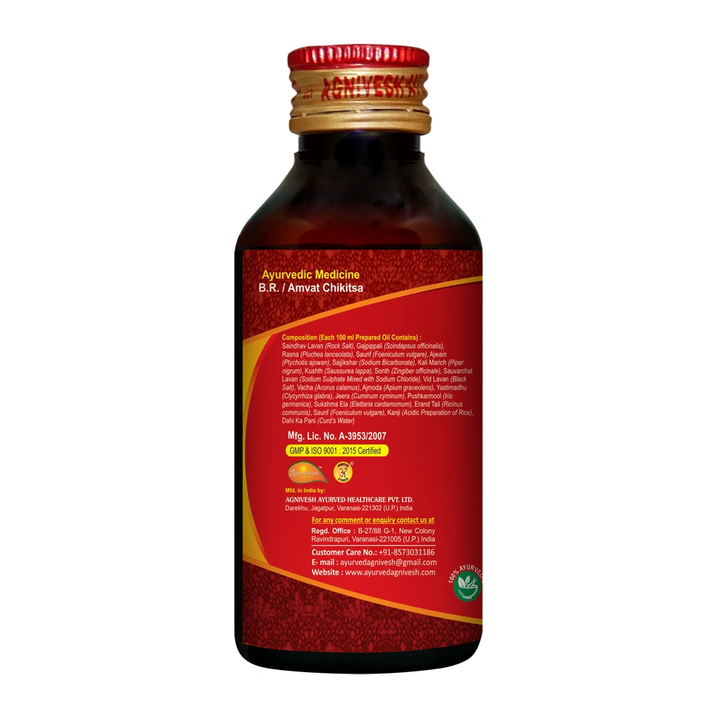 AGNIVESH SAINDHWADI TAIL VRIHAT-100ml-2