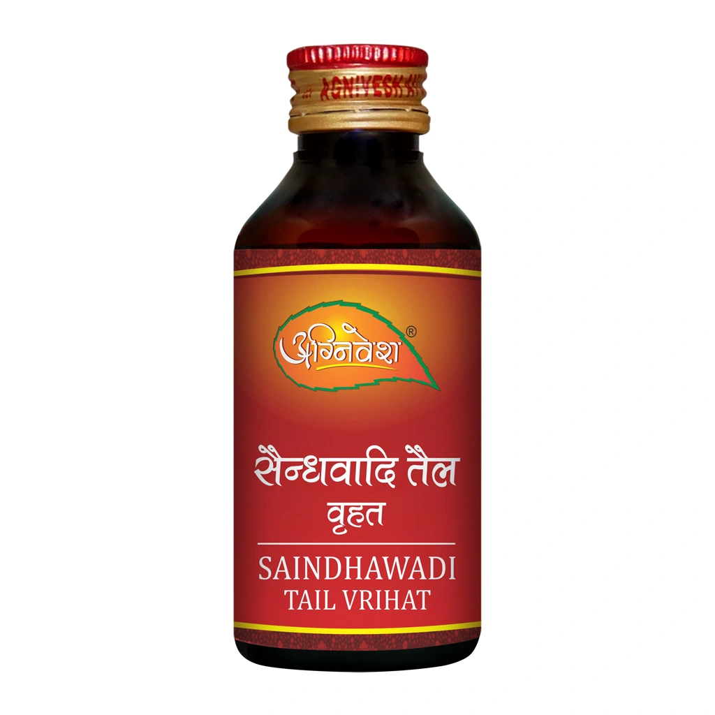 AGNIVESH SAINDHWADI TAIL VRIHAT-100ml-1