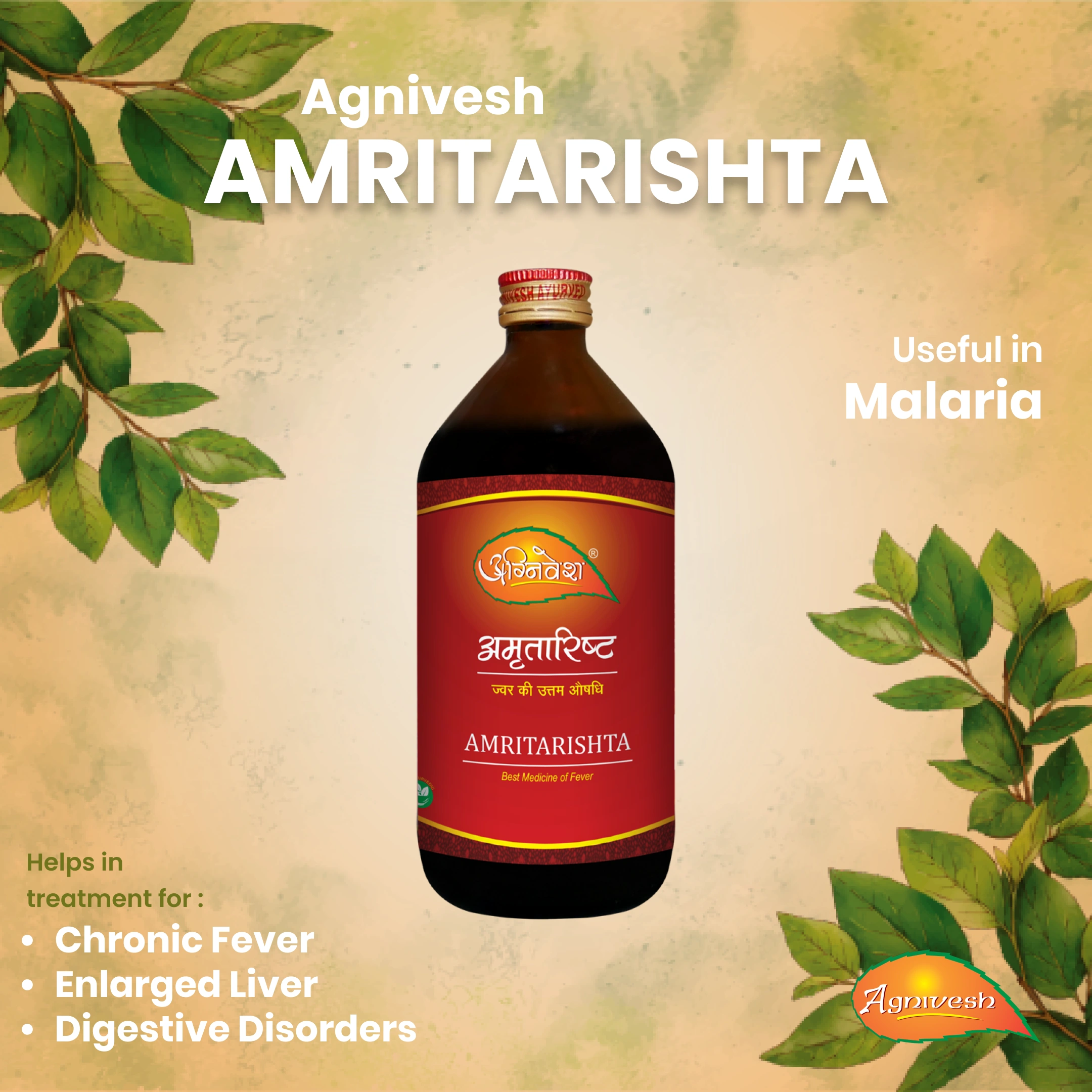 AGNIVESH AMRITARISHTA-450ml-1