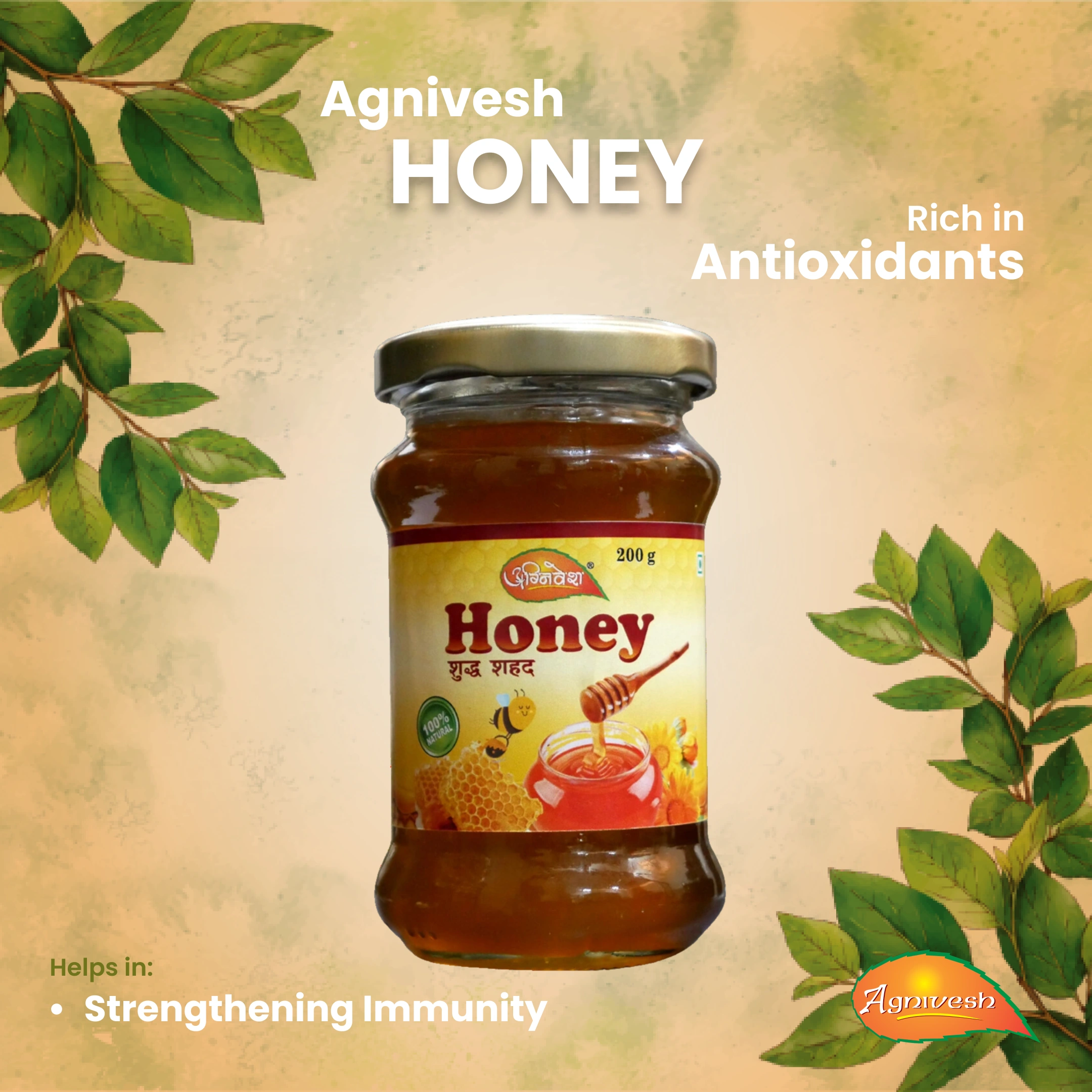 AGNIVESH HONEY-100g-1