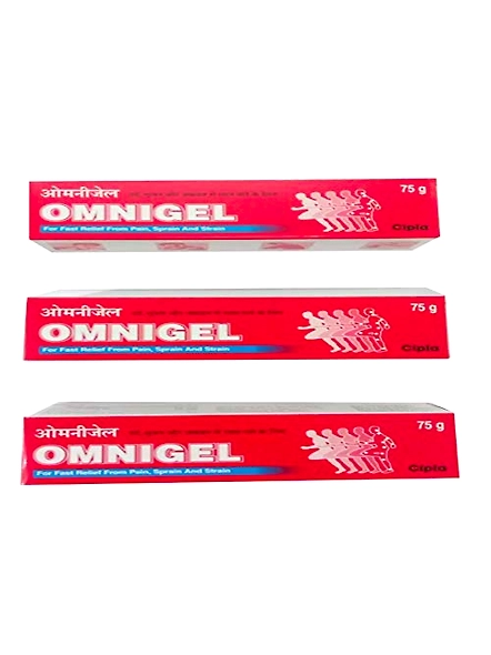 OMNIGEL GEL TUBE(TOPICAL)- CIPLA, PACK OF 3-bk2005