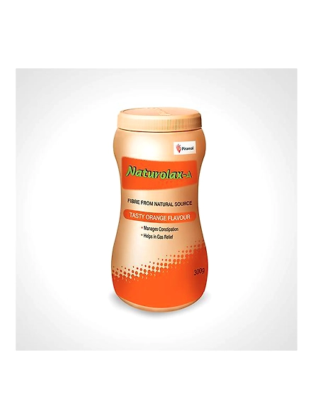 NATUROLAX -A POWDER (PIRAMAL)- ORANGE FLAVOUR- 300 GMS-bk2006