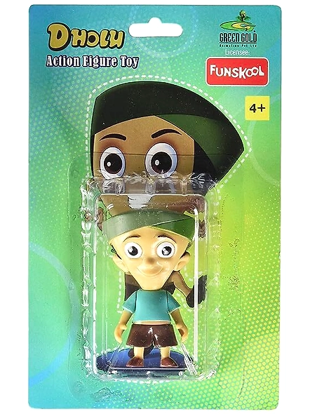 Funskool Kids Toys Dholu Action Figure-5