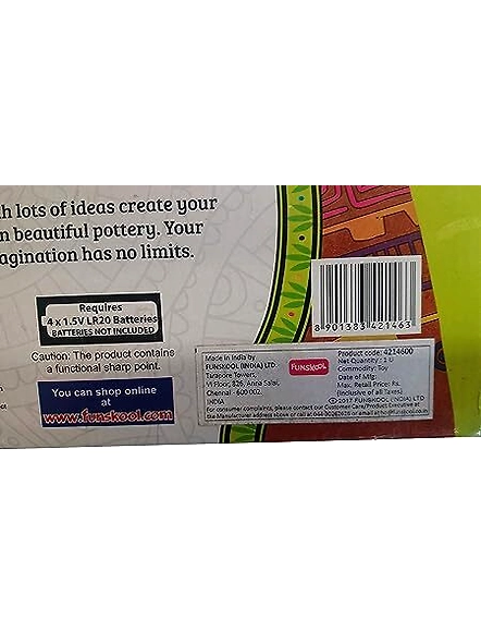 Funskool Kids Toys POTTERY WHEEL - DOM-2