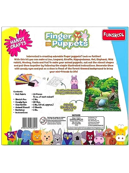 Funskool Kids Toys Finger Puppets-2