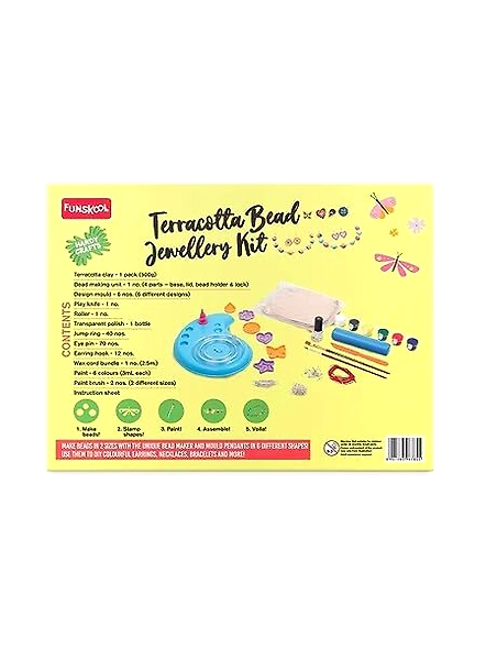 Funskool Kids Toys Terracotta Bead Jewellery Kit-4