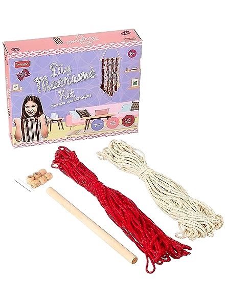 Funskool Kids Toys HANDYCRAFTS D.I.Y MACRAME KIT-4