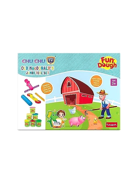 Funskool Kids Toys Chu Chu Old MacDonald's Jumbo Tool Set-4