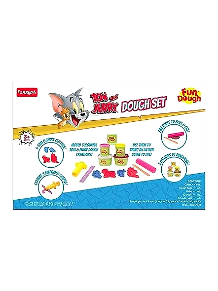 Funskool Kids Toys Tom &amp; Jerry Dough Kit-2