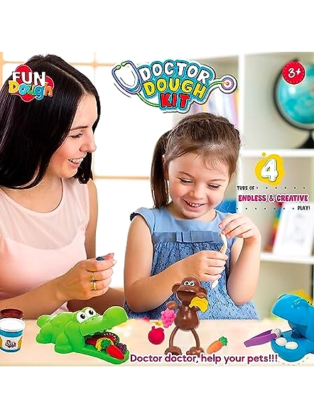 Funskool Kids Toys Doctor Dough Kit-3