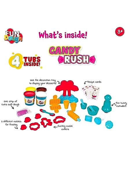 Funskool Kids Toys FUNDOUGH CANDY RUSH