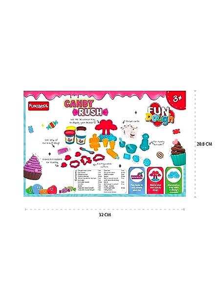 Funskool Kids Toys FUNDOUGH CANDY RUSH-3
