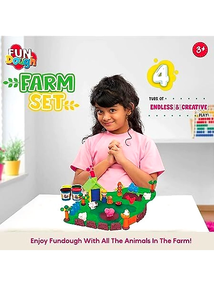 Funskool Kids Toys FUNDOUGH FARM SET-1