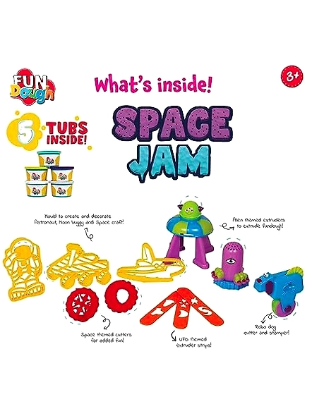 Funskool Kids Toys FUNDOUGH SPACE JAM-2