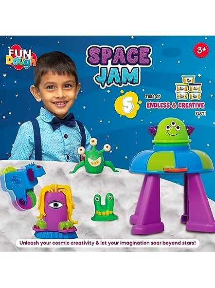 Funskool Kids Toys FUNDOUGH SPACE JAM-3