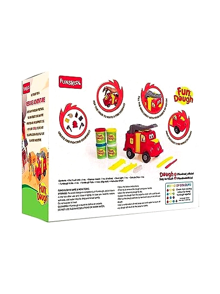 Funskool Kids Toys FUNDOUGH FIRE RESCUE-1731700-3