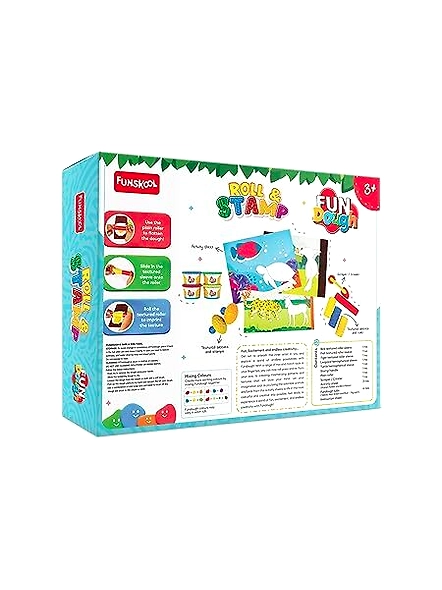 Funskool Kids Toys STAMP &amp; ROLL-4