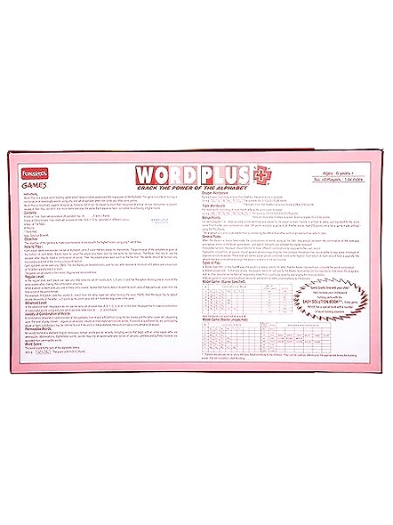 Funskool Kids Toys WORD PLUS-5