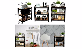 3 - Shelf Boltless Rack (3 - SHELF)