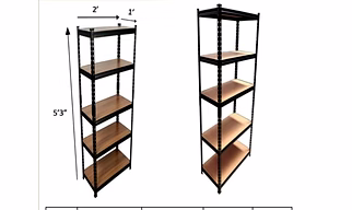 Tall Size Boltless Rack Laminated