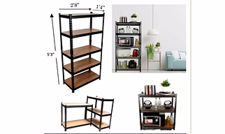 Medium Size Boltless Rack- Non Laminated