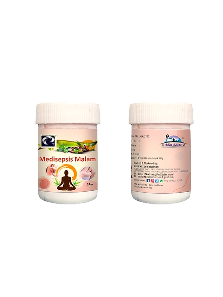 Medisepsis Ayurvedic Pink Malam 20gm Pack of 3 by Bluekites-1