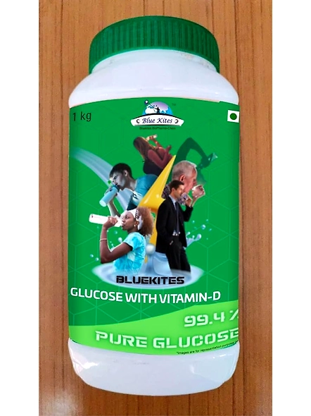 Glucose-D BLUEKITES GLUCOSE-DREGULAR Energy Drink 1KG PACK OF 2