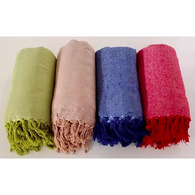 COTTON MELANGE THROW-2