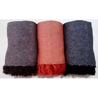 COTTON MELANGE THROW-3