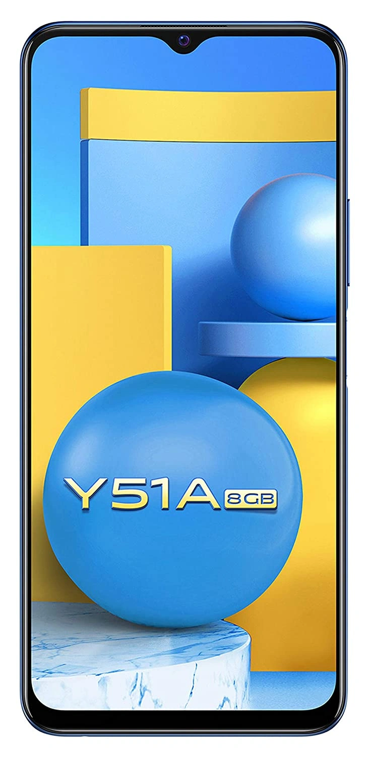Vivo Y51A (Titanium Sapphire, 8GB, 128GB Storage)-Y51A